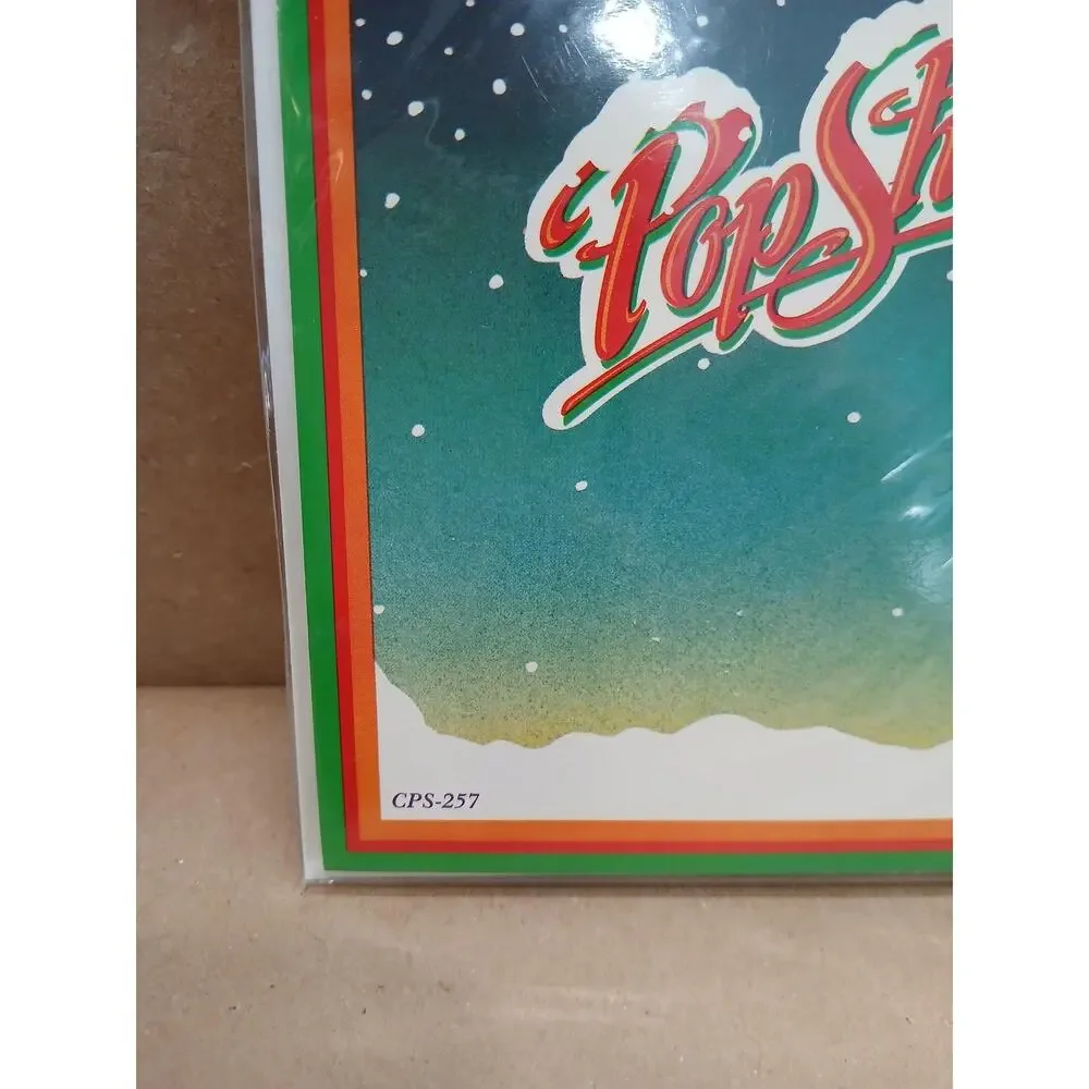 Vintage PopShots Singin' Santa Pop Up Card Christmas Holiday CPS-257 USA New